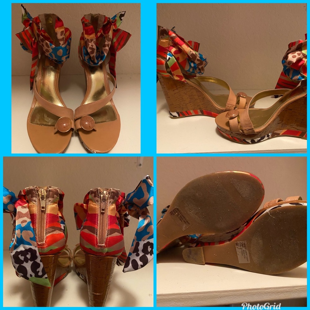 Wedged heels
